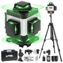 Laser Level, ZPD Laser Level with Tripod, 4 x 360 Self Leveling Laser Measuring - Like New