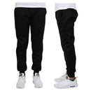 BASTION TRAIL SIZE 3XL MEN'S FLEECE JOGGER LOUNGE PANTS - BLACK - Brand New