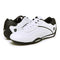 GOODYEAR MENS ORI RACER SNEAKER LOW-TOP PU LEATHER MESH WHITE/BLACK SIZE 10.5 - Like New