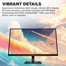 HP OMEN 27 inch QHD 280Hz Gaming Monitor QHD Display (2560 x 1440) AW3V0AA - Like New