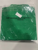 TIGER WOLF 3 BUTTON POLLO SHIRT - SIZE: MEN L - GREEN/BLACK - Like New