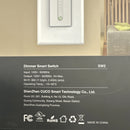 GHOME SMART DIMMER SWITCH GHOMESMART SW2 - 4 PACK - WHITE - Like New