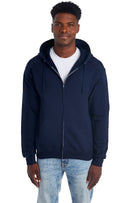 GENERIC NORTH POLE AND MORE, UNISEX FLEECE FULL-ZIP HOODIE - SIZE: MEN S - NAVY - Brand New