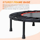 TUYOHW FOLDABLE MINI TRAMPOLINE LOAD 330LBS 40"/48" REBOUNDER TRAMPOLINE - Like New