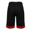JUMP START MEN'S MESH QUICK DRY ATHLETIC PERFORMANCE SHORTS,SIZE 2XL - BLACK/RED - Brand New