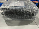 AREA RUGS 7' 10 X 10' MONTE CARLO RUG - BLACK - Like New
