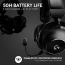 LOGITECH G PRO X 2 LIGHTSPEED WIRELESS GAMING HEADSET A00181 - BLACK - Like New