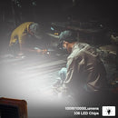 SOLAR LED LIGHT PORTABLE LED WORK LIGHT COLOR ORANGE - Like New