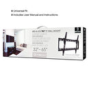 Tilt TV Wall Mount LCD or LED 32"-65' (T00522) - Black - Brand New