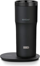 Ember Travel Mug 2+12 oz Temperature Control Smart Travel Mug TM231200US - Black Like New