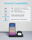 ANKER POWERWAVE 3-IN-1 STAND WITH WATCH CHARGING CABLE HOLDER - - Scratch & Dent