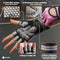 SIMARI BREATHABLE WORKOUT GLOVES M - SIZE: MEN M - COLOR: 1B-CALYPSO CORAL - Like New