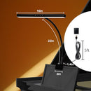 CIVHOM PIANO LAMP WITH 3 COLOR MODES, ADJUSTABLE HEIGHT & DIRECTION - BLACK - Like New