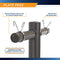 MARCY OLYMPIC WEIGHT PLATE TREE WEIGHT STORAGE RACK PT-5856 - BLACK - Like New