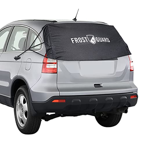 FrostGuard Rear Windshield Cover for Ice and Snow, For SUVs and Trucks - Black - Like New