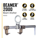 Guardian 00101 Beamer 2000 Horizontal Beam Anchor Fits 3.5 to 14 Inch Beams - Brand New