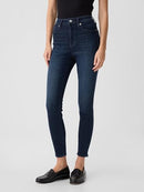 322028947 GAP WOMEN HIGH RISE LEGGING JEANS DARK WASH SIZE 16 33 REG - Brand New