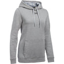 1300261 UNDER ARMOUR WOMEN'S HUSTLE FLEECE HOODIE GRAY/BLACK SIZE S - Brand New
