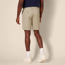 AMAZON ESSENTIALS MEN'S SLIM-FIT 7" CHINO SHORTS SIZE: MEN 29 KHAKI - Like New
