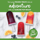 TOVOLO SILICONE CLASSIC POPSICLE MOLDS WITH TRAY (SUN RAY) - ICE POP MOLDS - Like New