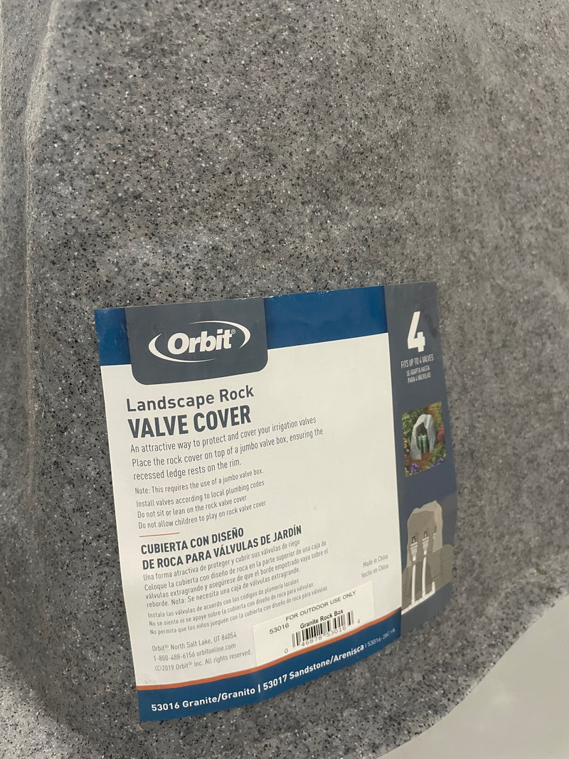 ORBIT GRANITE ROCK VALVE BOX COVER - GRANITE - Brand New