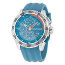NAUTICA MEN'S NST CHRONOGRAPH 47MM WATCH- LIGHT BLUE/LIGHT BLUE/SILVER - Brand New