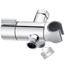 UVISH PRESSURE ALL METAL 3 WAY SHOWER DIVERTER VALVE WITH HAND HOLDER - CHROME - Like New