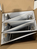 AVERY DURABLE VIEW BINDERS-DURABLE 3" CAP, 11"X8-1/2" 1 CASE OF 6 - WHITE - Brand New
