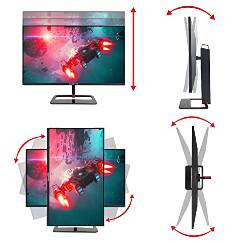 Sceptre 32" QHD IPS Monitor HDR400 2560x1440 E325B-QPN168 - Gunmetal Black - Like New