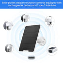 VIZIUUY 6W Solar Panel for Security Camera Outdoor, 5V Type C Solar Panel - Like New