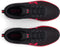 3026175 Under Armour Men's Charged Assert 10 Running Shoe Black/Red 10 - Like New