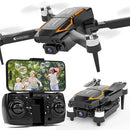 SUANGRC F198 DRONE WITH DUAL CAMERA 720P HD 90° ADJUSTABLE LENS BLK/ORANGE - Like New