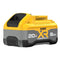 DEWALT 20V MAX XR POWERPACK 8.0 AH POWER TOOL BATTERY DCB2108 - BLACK-YELLOW - Like New