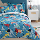 Bedsure Twin Bedding Sets, 5 Piece Twin Bed in a Bag, 5 Piece (B08CVQJCLC) - Brand New