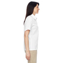 M545W Harriton Ladies Advantage Snap Closure Short-Sleeve Shirt - Brand New