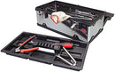 Torin 19" Tool Box Storage Organizer Stainless Steel&Plastic Portable Box -Black - Like New