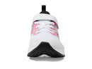 NEW BALANCE UNISEX-CHILD RAVE RUN V2 BUNGEE LACE WITH TOP STRAP WHITE/PINK 6 - Like New