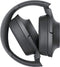 SONY HEAR ON 2 WIRELESS NOISE CANCELING HEADPHONES WH-H900N - BLACK/GREY Like New