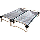 Disc-O-Bed Duvalay Child Memory Foam Sleep Pad/Duvet - Ocean Plaid - Like New