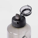 ALL IN MOTION 64OZ TRITAN BEVERAGE PLASTIC BPA-FREE DRINKWARE TRANSPARENT BLACK - Like New