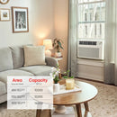LG 10,000 BTU 115V ELECTRONIC SMART WAC W/REMOTE - WHITE - Like New