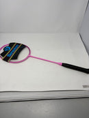 SENSTON CARBON FIBER BADMINTON RACKET 5U 76G - PINK - Like New