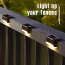 GIGALUMI LED SOLAR DECK LIGHTS, 16 PACK WATERPROOF - WARM WHITE - Like New