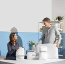 NECTAR Resident Serenity Sleep Bundle Queen Size Bedding - White - Brand New