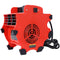 3-Speed Heavy Duty Floor and Carpet Dryer, Portable Versatile Air Mover - RED - Like New