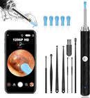 NYOTALL Ear Wax Removal Ear Cleaner Camera Light Kit 1296P Otoscope YY10 - Black - Like New