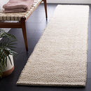 SAFAVIEH Natura Wool Runner Rug 2x11 Coastal Pebble Beige & Ivory NAT425B - Brand New