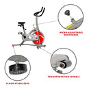 Sunny Health & Fitness ACTIVE Series Smart Exercise Bike with SunnyFit App - Like New