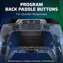 PDP Gaming Afterglow Wireless Nintendo Switch Pro Controller 500-137 - Clear - Like New