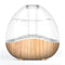 SIMERSURE ULTRASONIC COOL MIST HUMIDIFIER QUIET AIR HUMIDIFIERS - WOODGRAIN Like New